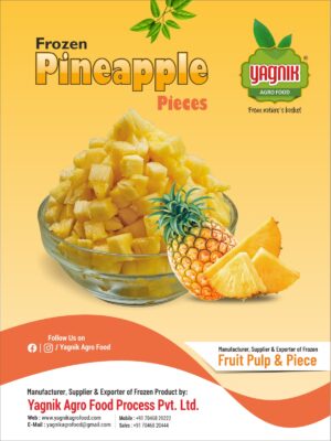Frozen Pineapple Dices (Tukada)